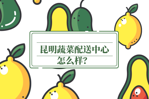 昆明蔬菜配送中心怎么樣？