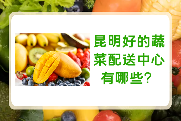 昆明好的蔬菜配送中心有哪些？